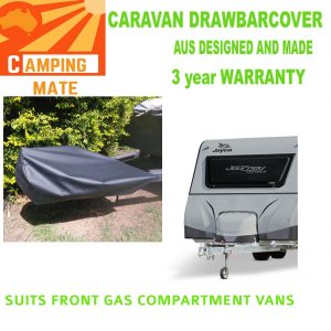 Caravan A frame full drawbar HITCH cover PVC 630gsm Front gas lid