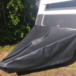 Caravan drawbar cover 630GSM PVC Australian made Camping Mate