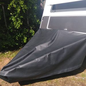 Caravan drawbar cover 630GSM PVC Australian made Camping Mate